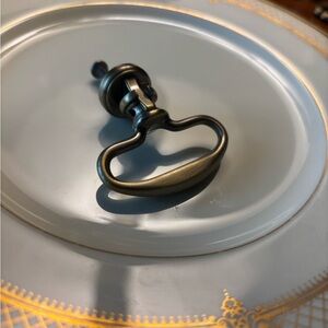 Baldwin Drop Ring Cabinet Pull